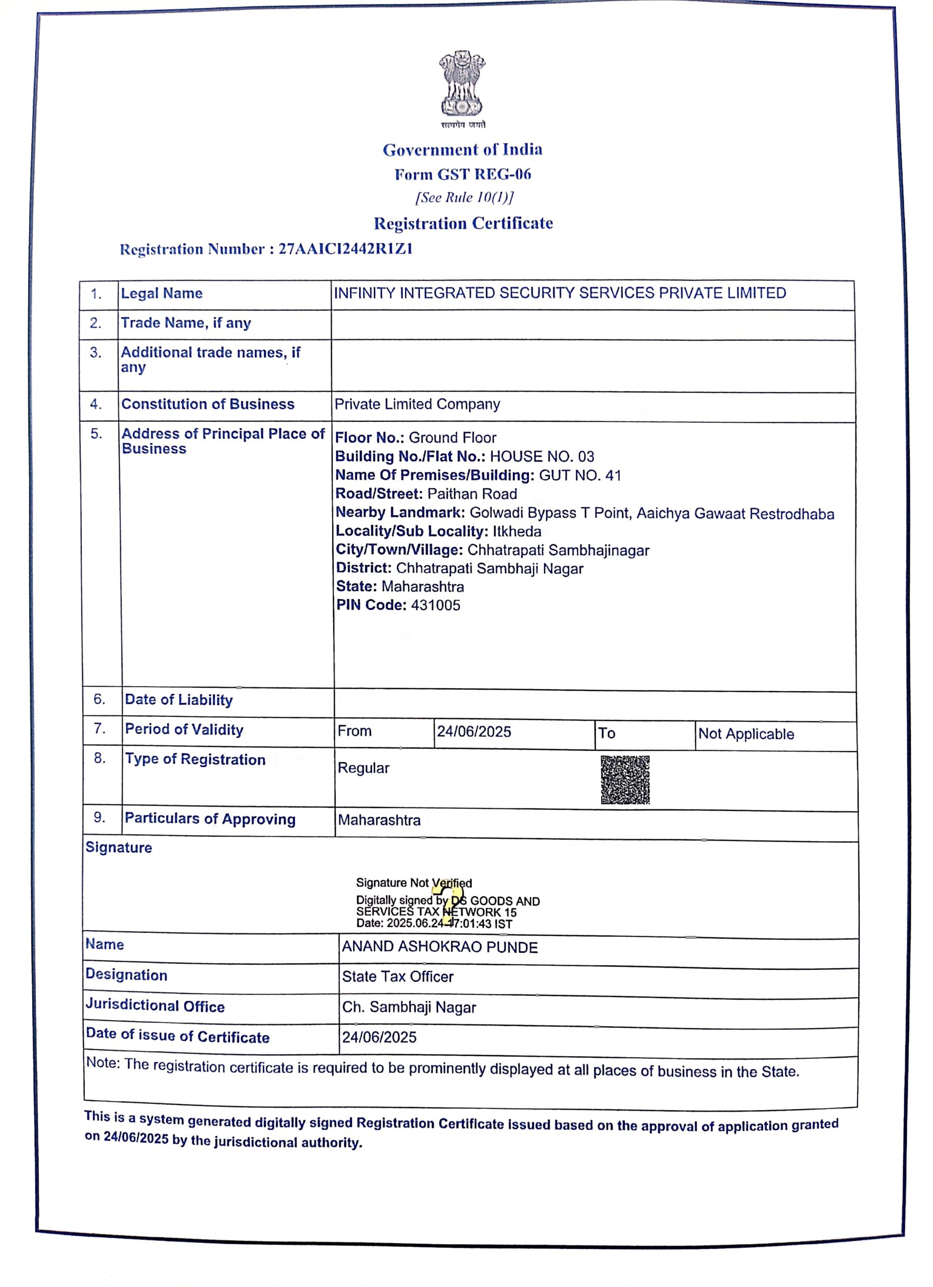 infinity integrated world